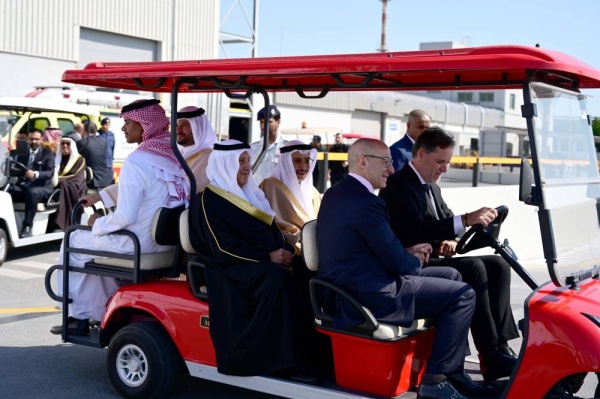 خالد بن عبد الله يشهد تدشين المحطة الكهروضوئية لشركة ايميرس الزياني