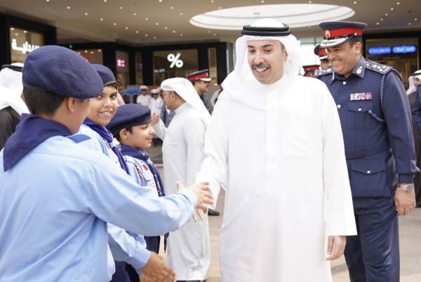 محافظ العاصمة يفتتح &laquo;القرية المرورية&raquo; في &laquo;الأفنيوز&raquo; بمناسبة أسبوع المرور الخليجي