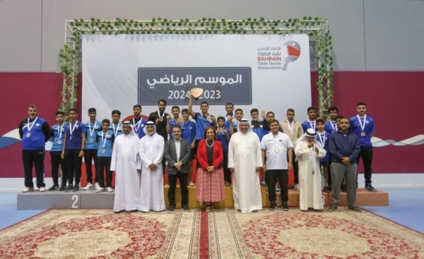 حياة بنت عبدالعزيز تتوج أبطال الفئات العمرية لكرة الطاولة