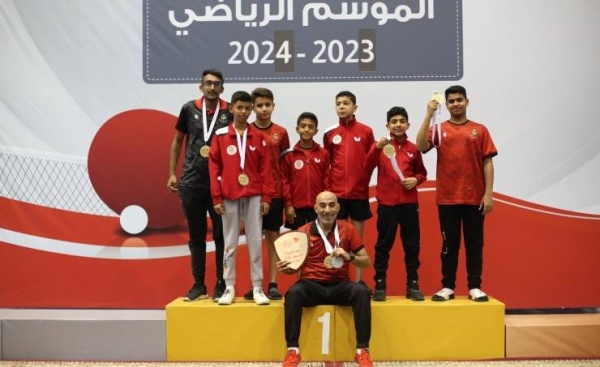 حياة بنت عبدالعزيز تتوج أبطال الفئات العمرية لكرة الطاولة