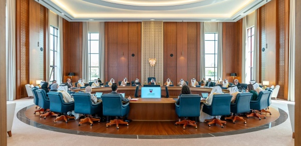 ولي العهد رئيس مجلس الوزراء يترأس جلسة مجلس الوزراء