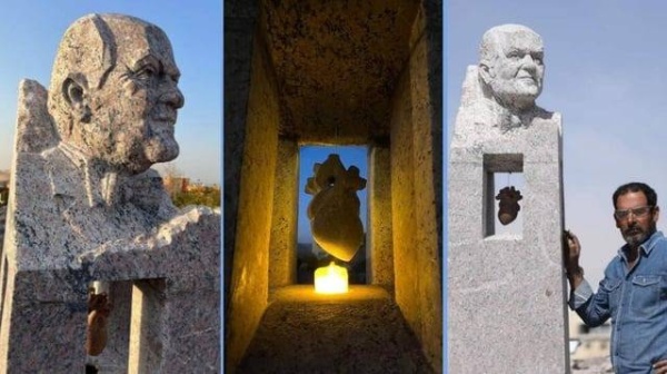 تحطيم تمثال طبيب القلب العالمي مجدي يعقوب يثير غضبا في مصر (صور)