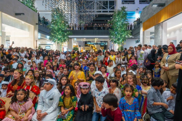 مراسي جاليريا يقيم احتفالية القرقاعون بحضور أكثر من 500 طفل