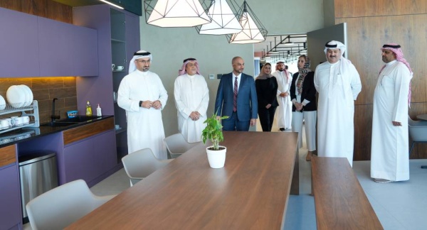 وزير الصناعة والتجارة يزور مقر شركة رَين لخدمات التداول وتخزين الأصول المشفرة