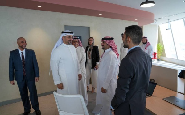 وزير الصناعة والتجارة يزور مقر شركة رَين لخدمات التداول وتخزين الأصول المشفرة