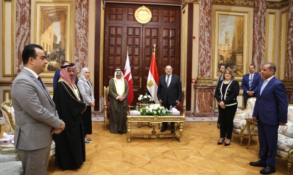 رئيس الشورى: الترابط الأخوي والإستراتيجي بين البحرين ومصر يُسهمُ في استدامة الشَّراكات المثمرة