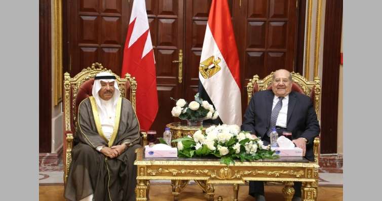 رئيس الشورى: الترابط الأخوي والإستراتيجي بين البحرين ومصر يُسهمُ في استدامة الشَّراكات المثمرة