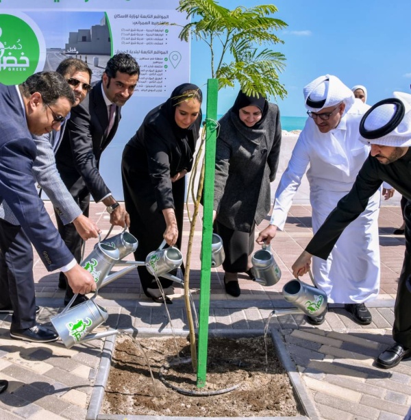 الوزيرة الرميحي: مبادرات مشتركة لتشجير المدن الإسكانية