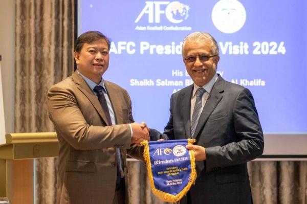 خلال زيارته الرسمية إلى مانيلا.. سلمان بن إبراهيم يؤكد دعم الاتحاد الآسيوي لبرامج تطوير الكرة الفلبينية
