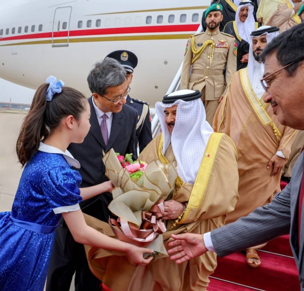 الملك  يصل إلى العاصمة الصينية بكين في زيارة دولة الصين