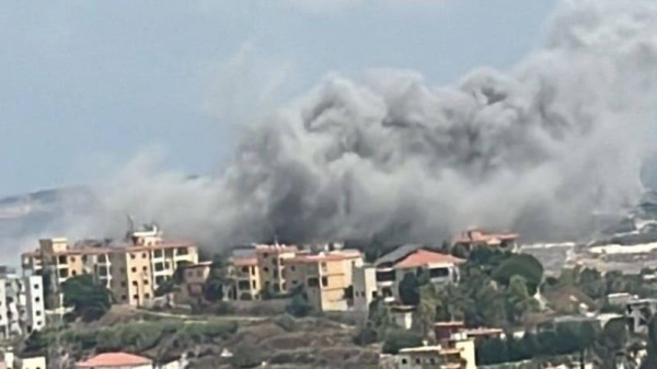 قصف إسرائيلي عنيف جنوب لبنان.. وحزب الله يستهدف قاعدة بطبريا