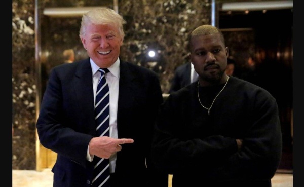 ترمب عن كاني ويست: &laquo;لديه قلب طيب&raquo;