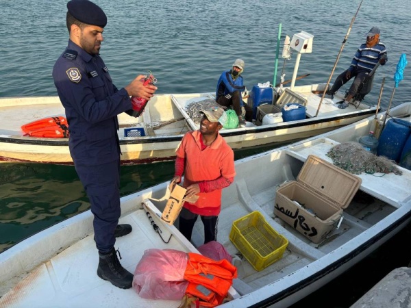 خفر السواحل تواصل حملاتها التفتيشية للتصدي للمخالفات البحرية