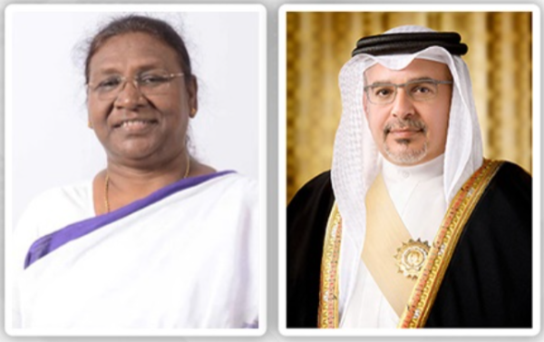 ولي العهد رئيس الوزراء يتلقى برقية شكر جوابية من رئيسة جمهورية الهند