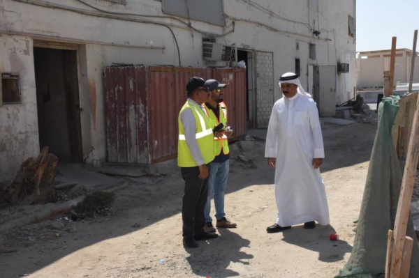 خدمات العاصمة تزور مناطق الصناعات الخفيفة في سترة