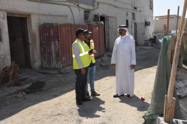 خدمات العاصمة تزور مناطق الصناعات الخفيفة في سترة