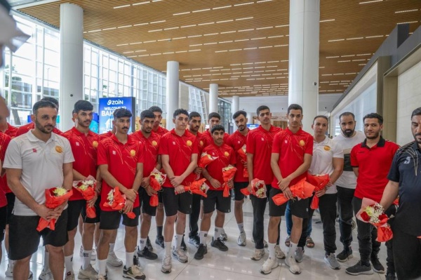 استقبال منتخب ناشئي اليد بعد تأهلهم لكأس العالم 2025