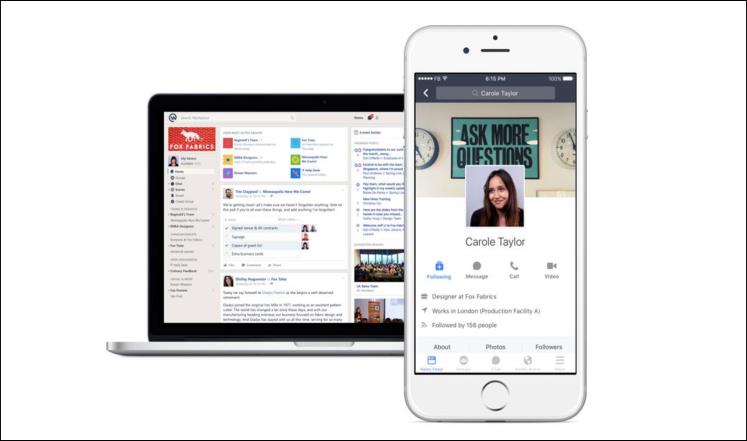 فيسبوك تطرح أخيرا منصة تواصل خاصة بالشركات
