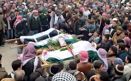 أكثر من 15 الف قتيل في سوريا منذ بدء الانتفاضة