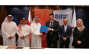 (BIBF) يوقع مذكرة تفاهم مع اللجنة الأولمبية البحرينية