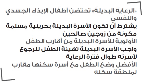 «التنمية»: «الرعاية البديلة» دائمة للأيتام ومؤقتة للأطفال المعنفين