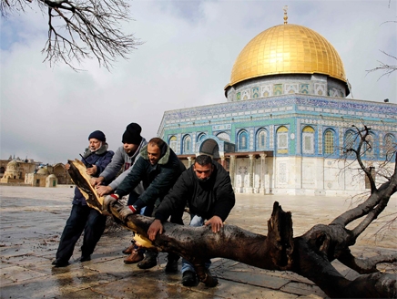 قتلى في لبنان وسيول في الأردن وسقوط أشجار في باحة القدس