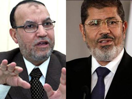 مرسي يوافق على استقالة العريان من الهيئة الاستشارية