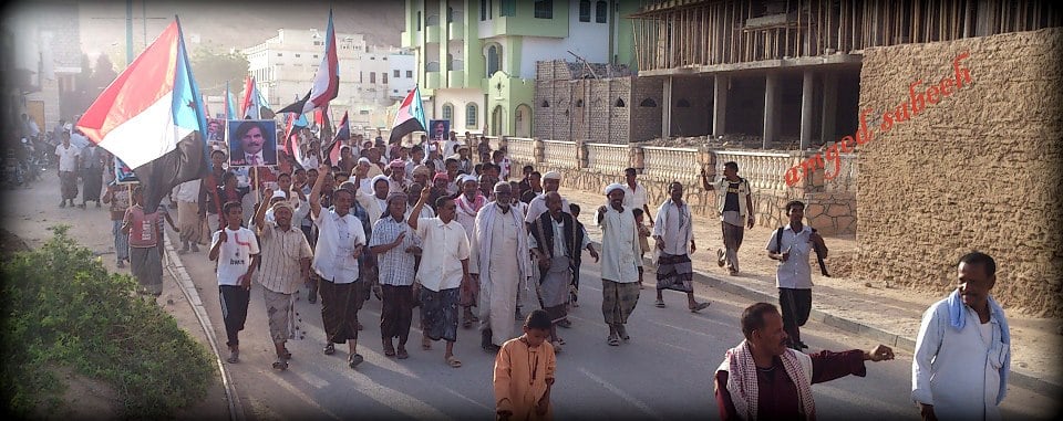 في جمعة رفض العقاب الجماعي ابنا تريم يدينون حصار مدن وقرى الجنوب