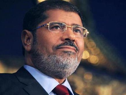 مرسي يؤيد من حيث المبدأ تدخلاً عسكرياً عربيا في سوريا