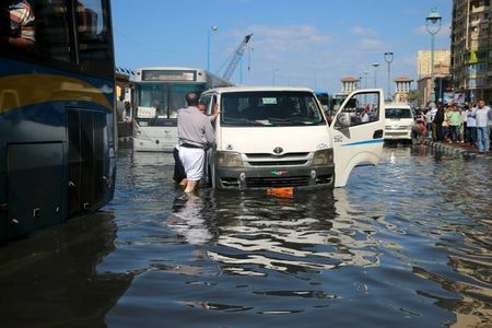 5 ضحايا جراء عاصفة ممطرة ضربت بالإسكندرية