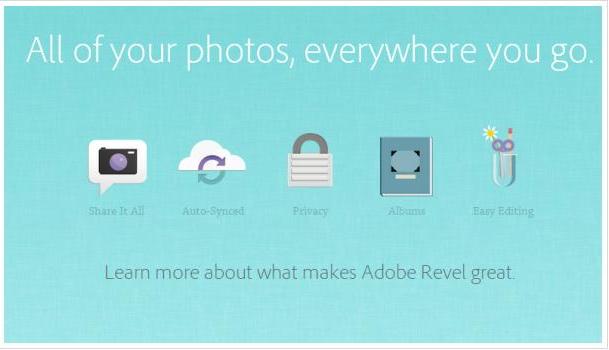 أدوبي تحث عملائها على نقل صورهم إلى خدمة Adobe Revel قبل يونيو القادم