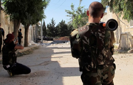 اشتباكات عنيفة في عدد من احياء مدينة حلب