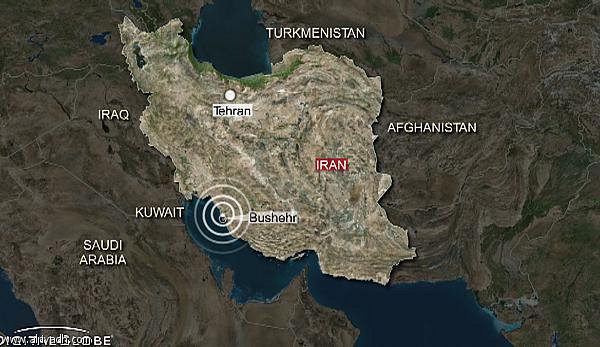 زلزال بقوة 4.3 درجات على مقياس رختر يضرب بوشهر