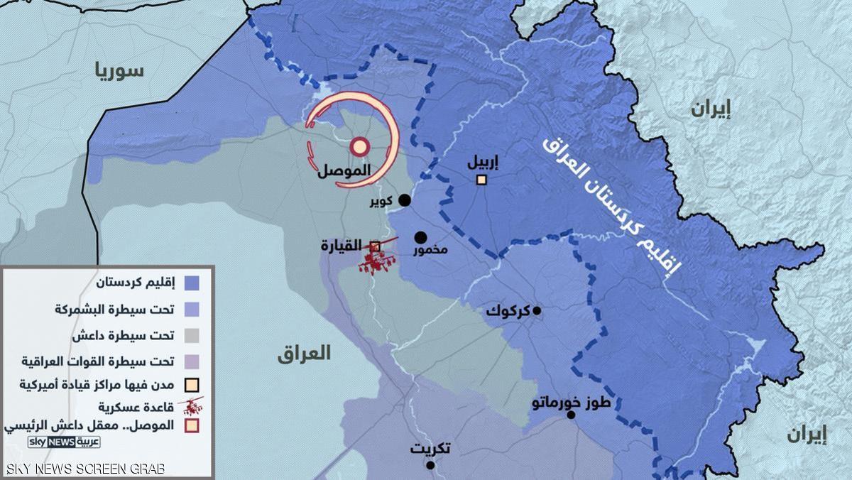 مصادر كردية تكشف ساعة الصفر لمعركة الموصل