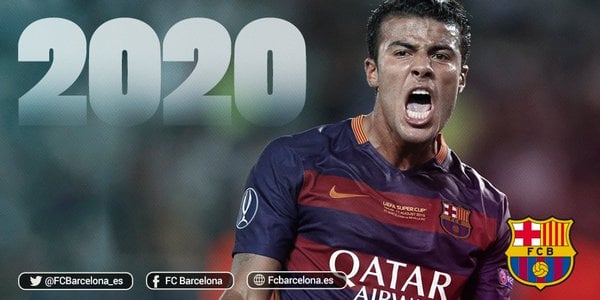 برشلونة يجدد للمصاب رافينيا حتى عام 2020