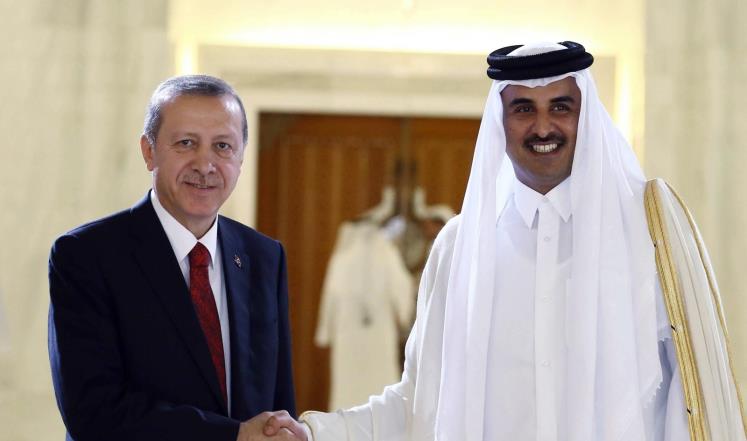 أمير قطر وأردوغان يبحثان الأزمة السورية بنيويورك