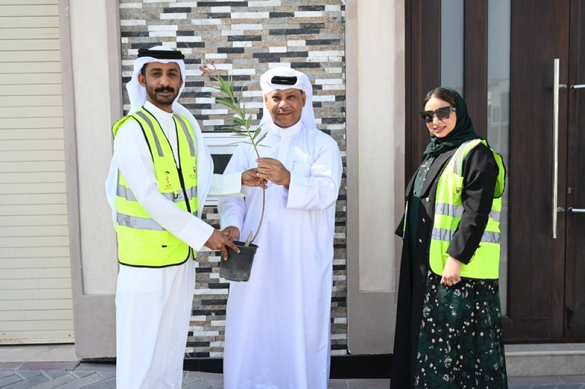 زراعة 100 شتلة في 4 مدن إسكانية