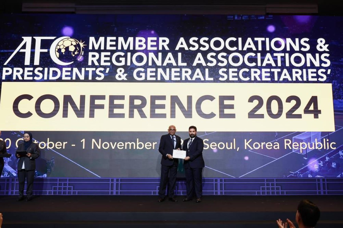 خليفة بن علي والزعبي يشاركان في مؤتمر الاتحاد الآسيوي لرؤساء وأمناء عامي الاتحادات الأعضاء