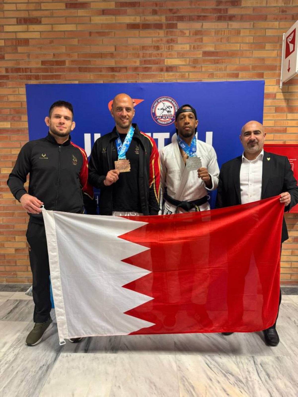 سلمان بن محمد يشيد بالمشاركة المتميزة لـ'الجوجيتسو البحرينية' في بطولة العالم بـ'اليونان'