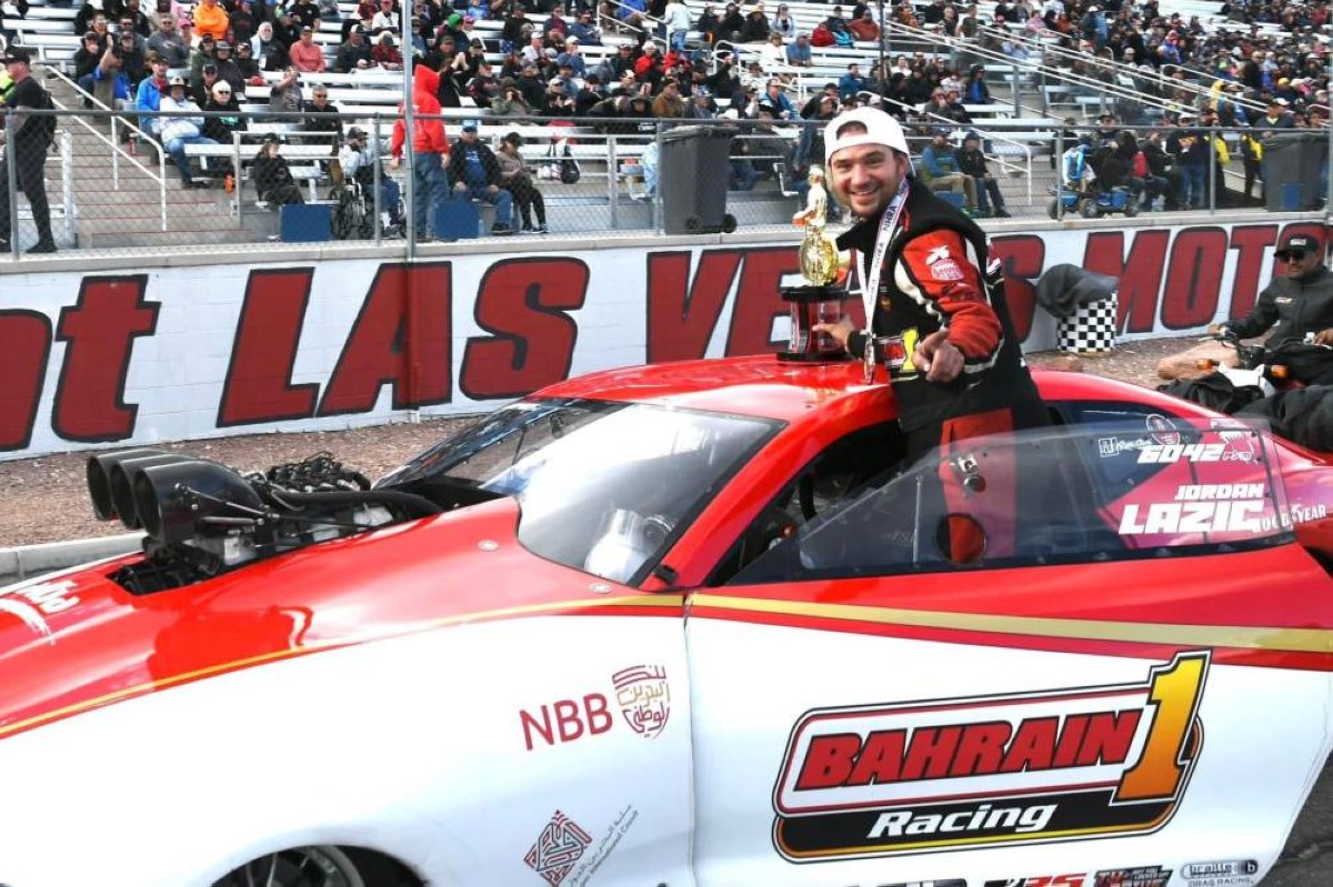 &laquo;بحرين 1&raquo; يحقق المراكز الأولى الثلاثة والمركز الخامس في بطولة العالم لسباقات السرعة