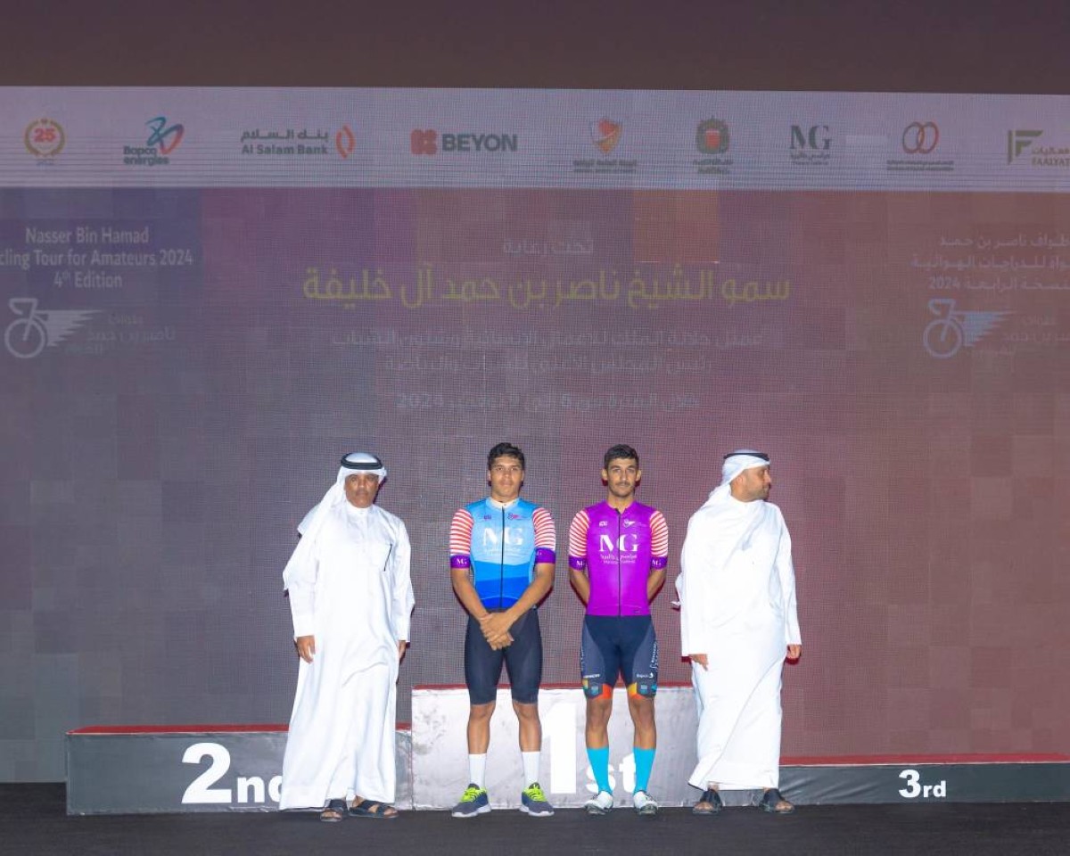 'فيكتوريوس' و'ABH' حافظا على الصدارة.. منافسات قوية بالمرحلة الثانية لطواف ناصر بن حمد للدراجات الهوائية للهواة