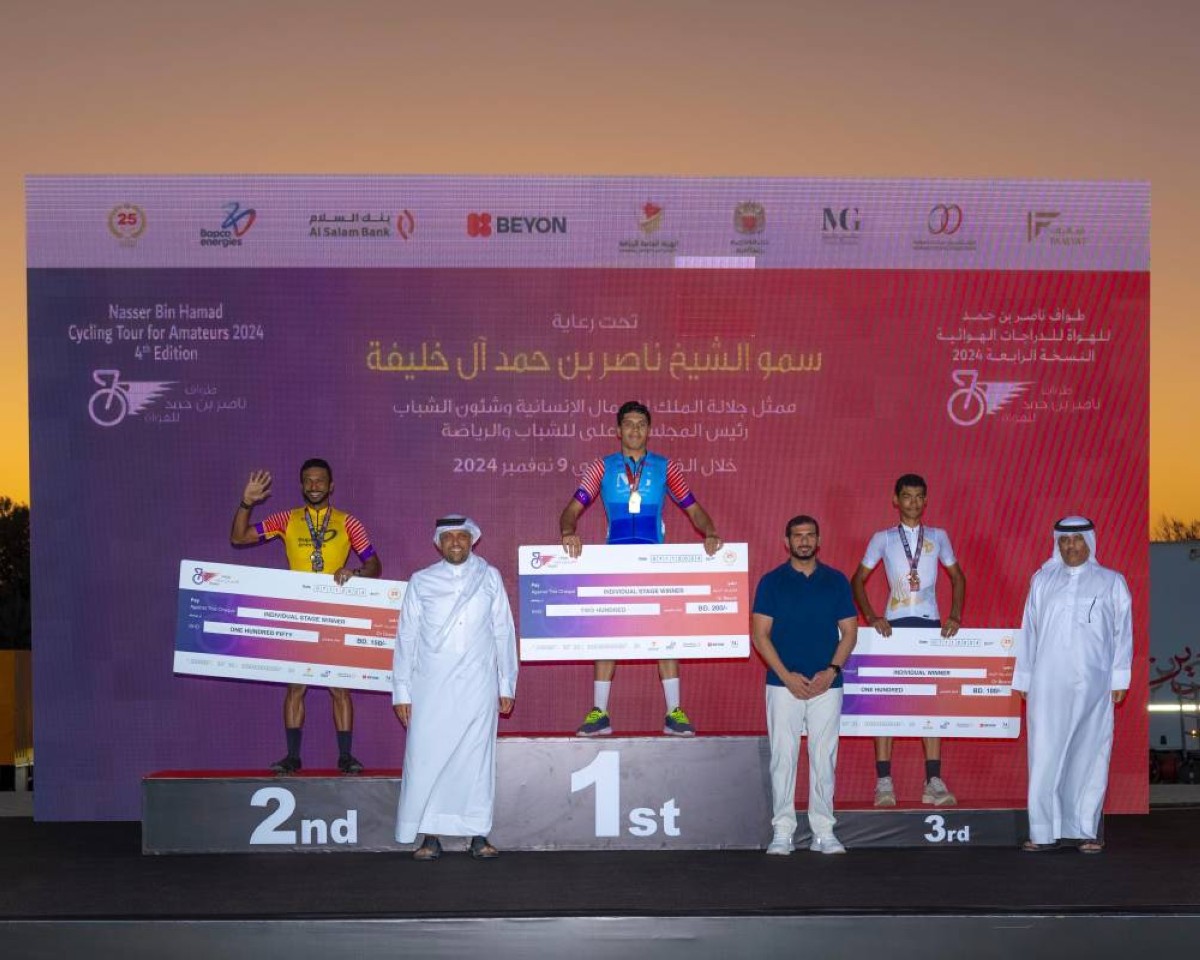 'فيكتوريوس' و'ABH' حافظا على الصدارة.. منافسات قوية بالمرحلة الثانية لطواف ناصر بن حمد للدراجات الهوائية للهواة