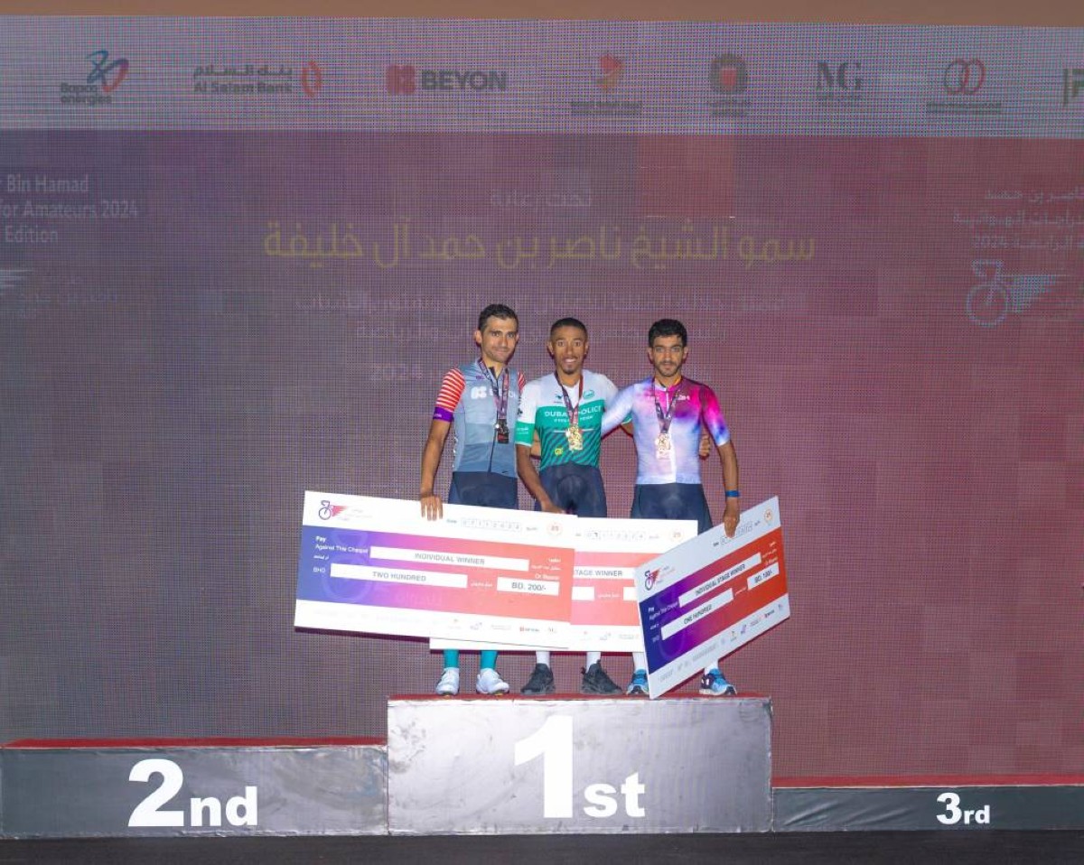 'فيكتوريوس' و'ABH' حافظا على الصدارة.. منافسات قوية بالمرحلة الثانية لطواف ناصر بن حمد للدراجات الهوائية للهواة