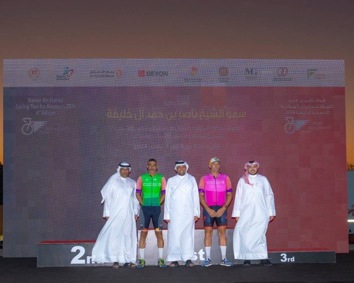 'فيكتوريوس' و'ABH' حافظا على الصدارة.. منافسات قوية بالمرحلة الثانية لطواف ناصر بن حمد للدراجات الهوائية للهواة