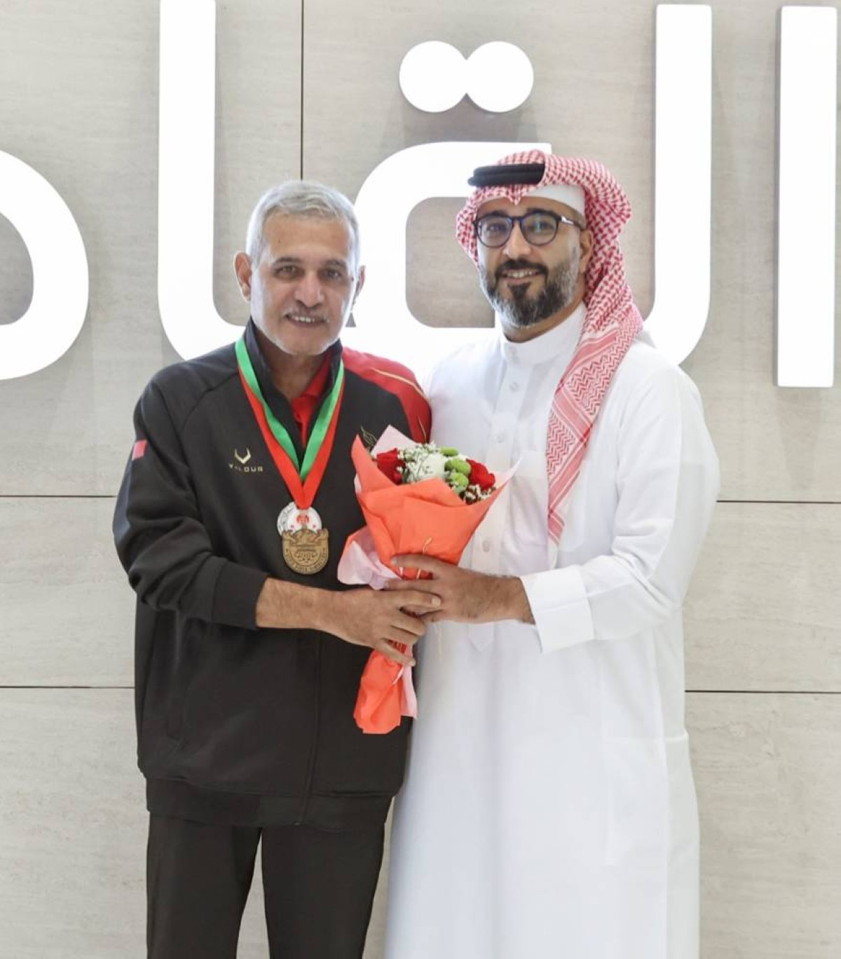 اللجنة الأولمبية تستقبل أبطال منتخب الدارتس العائد بلقبي أفريقيا وغرب آسيا وكأس العرب