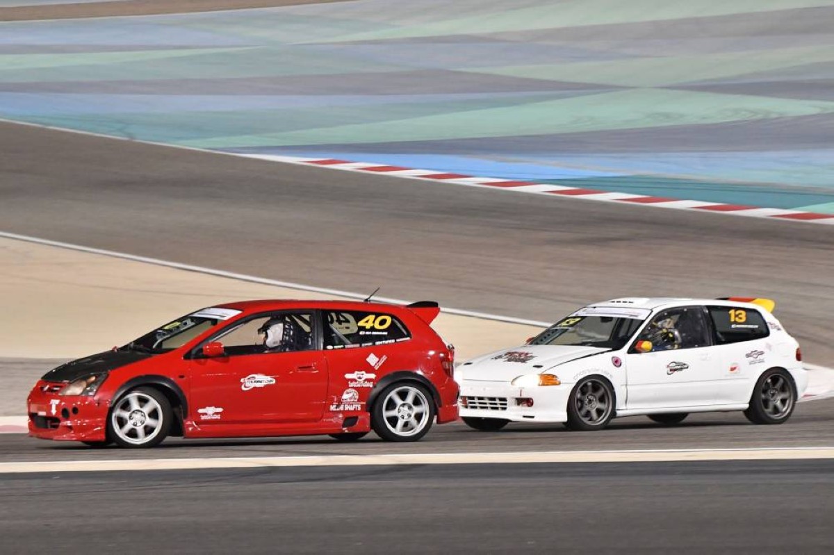 إبراهيم وبويلو يتألقان في الجولة الثانية ليوم السباقات الوطنية في حلبة البحرين الدولية