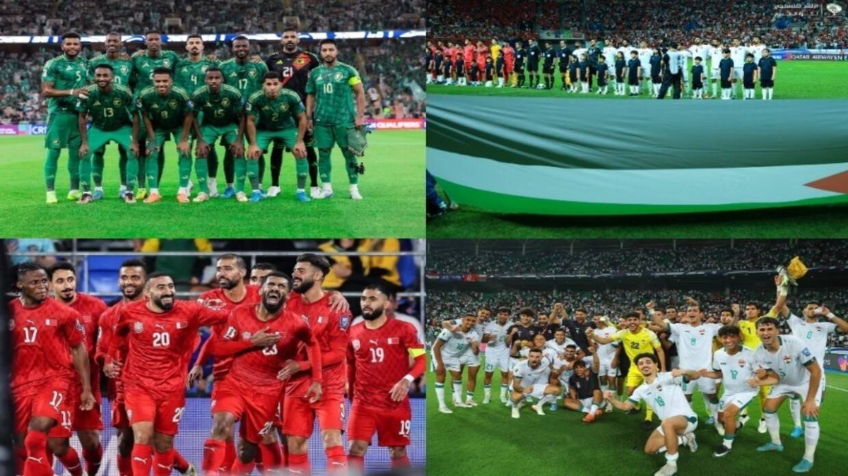 ترتيب المنتخبات العربية المشاركة في تصفيات آسيا لكأس العالم 2026