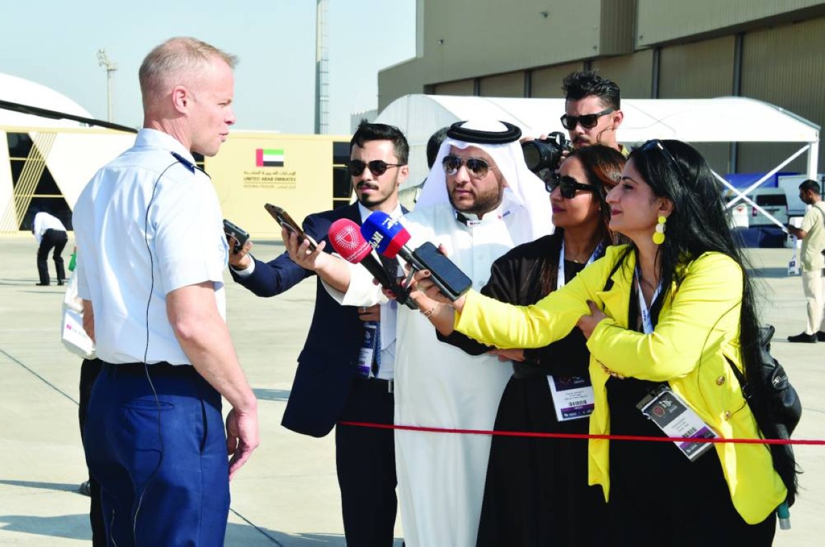 قائد قيادة القوات الجوية الأمريكية: معرض البحرين للطيران فرصة لعرض القوة الجوية لتحالف الأمن والازدهار