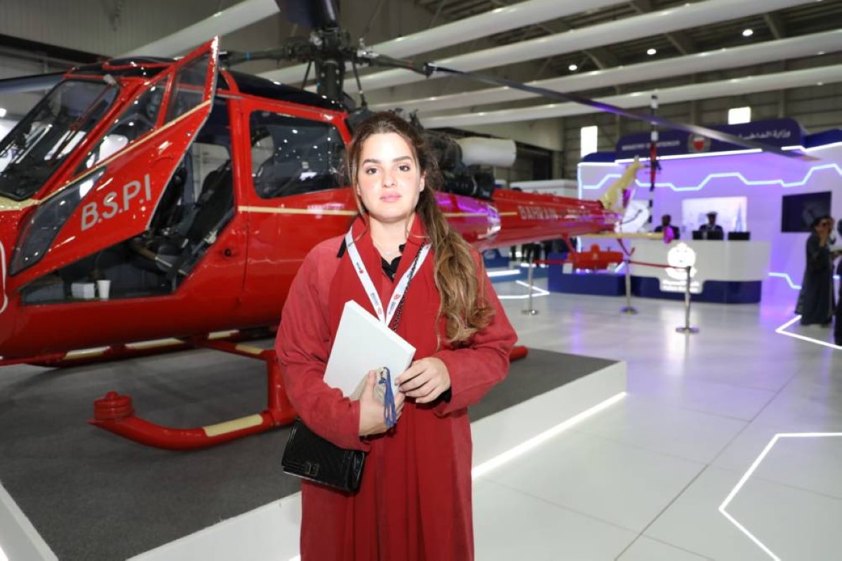 وزارة الداخلية تستعرض خدماتها وتقنياتها في معرض البحرين الدولي للطيران