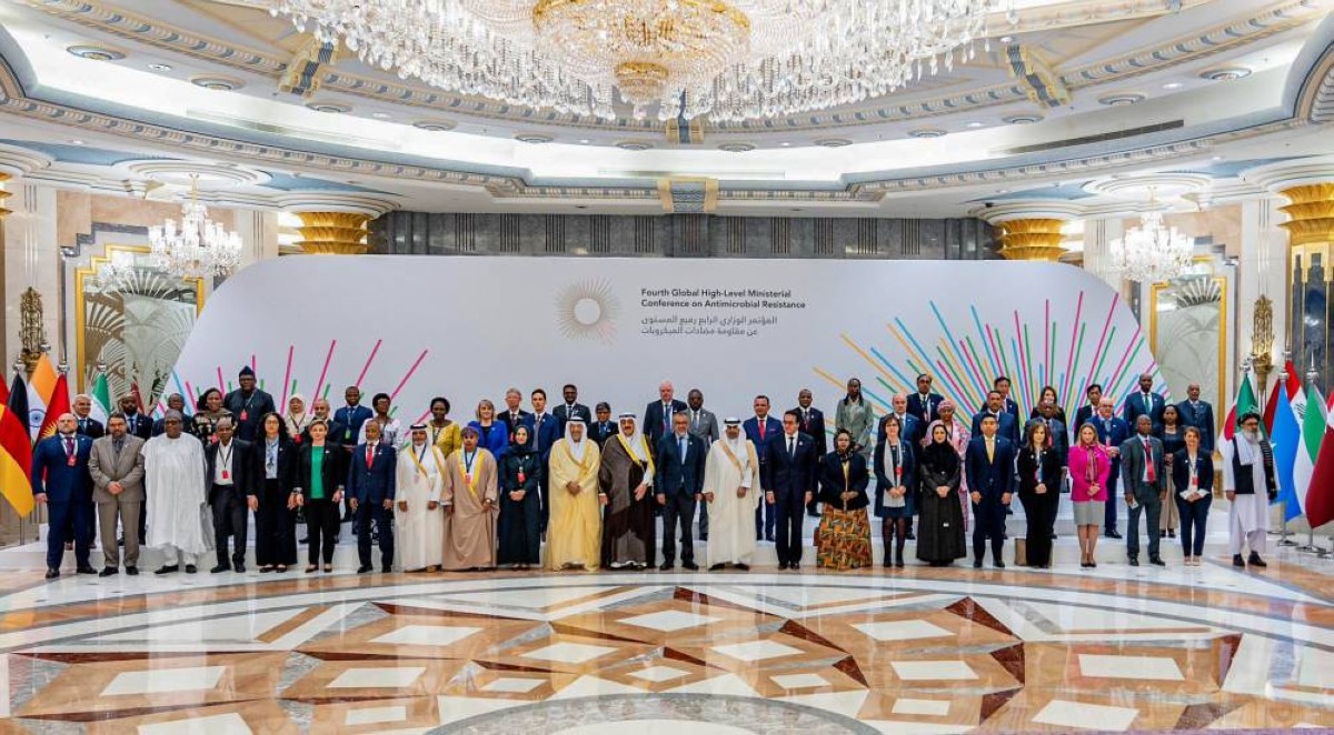 وزيرة الصحة تُشارك في المؤتمر الوزاري الرابع بشأن مقاومة مضادات الميكروبات في السعودية